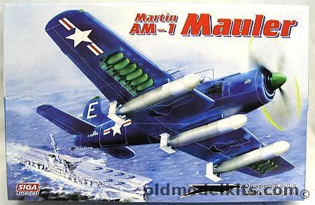 Siga 1/72 Martin AM-1 Mauler, 72014S plastic model kit